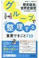 グループで整理する重要できごと710 歴史総合、世界史探究