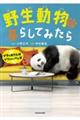 野生動物と暮らしてみたら