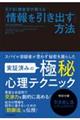 元FBI捜査官が教える「情報を引き出す」方法