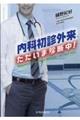 内科初診外来ただいま診断中!