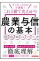 これ1冊で丸わかり農業与信の基本