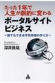 たった1年で人生が劇的に変わるポータルサイトビジネス