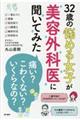 32歳の悩める女子が美容外科医に聞いてみた