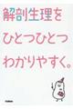 解剖生理をひとつひとつわかりやすく。