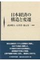 日本経済の構造と変遷