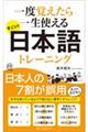 すごい!日本語トレーニング