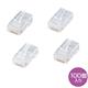 サンワサプライ RJ-45コネクタ(CAT5e単線用) ADT-RJ45-100LN