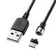 �T�����T�v���C�@Magnet�E����microUSB�P�[�u���P���@KU-MMG1